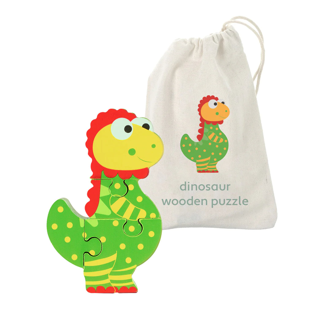 Orange Tree - Dinosaur Wooden Puzzle