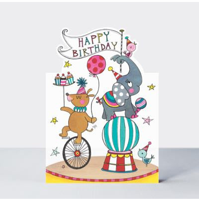 Rachel Ellen Circus Card