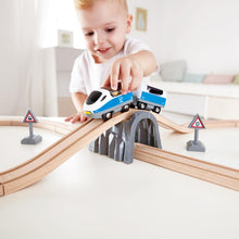 Load image into Gallery viewer, Hape Passenger Train Set

