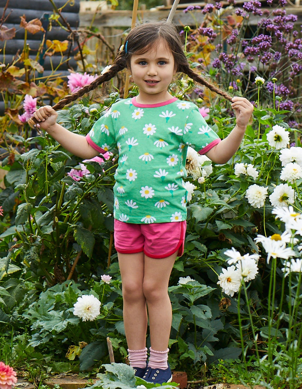 Toby Tiger Organic Daisy T-Shirt