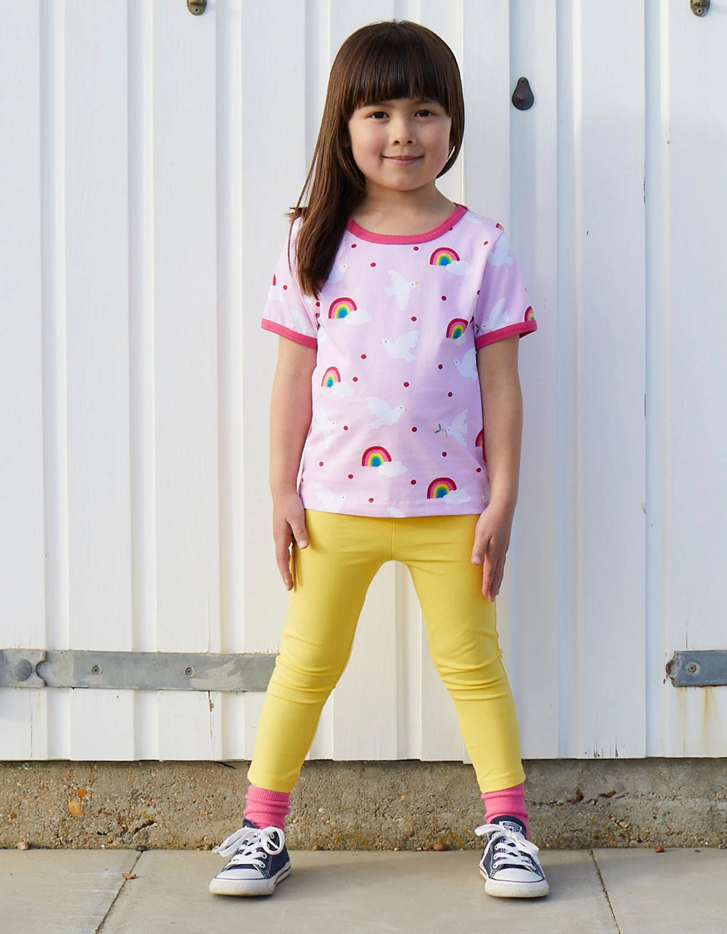Toby Tiger Organic Dove T-Shirt
