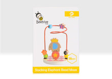 Load image into Gallery viewer, Beehive Wooden Mini Elephant Stacker
