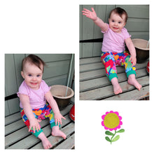 Load image into Gallery viewer, Toby Tiger Organic Fruit Flower Yoga Pants

