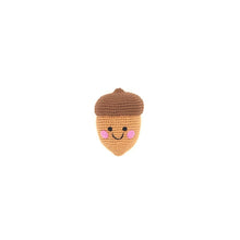 Load image into Gallery viewer, Pebble Fair Trade Acorn Rattle
