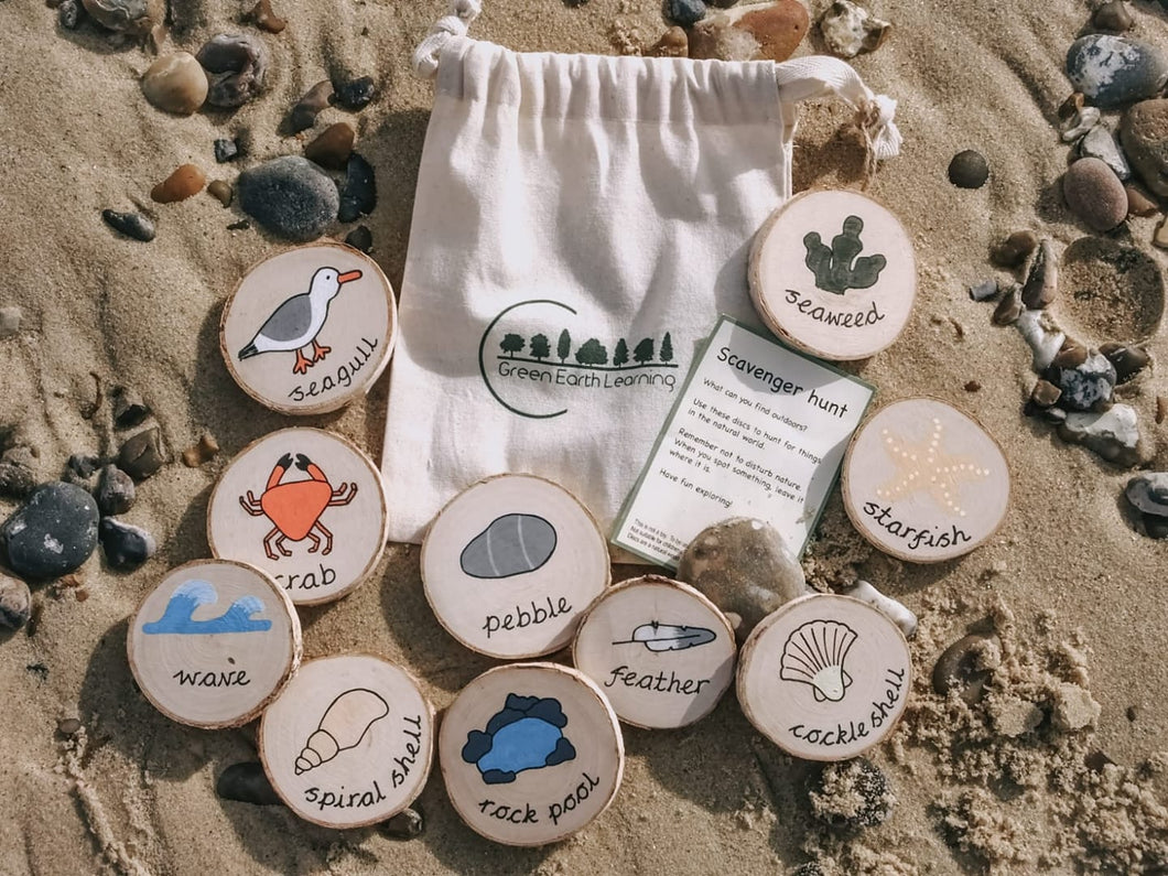 Green Earth Learning Beach Scavenger Hunt