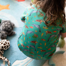Load image into Gallery viewer, Jeco Organic Countryside Ocean Print T-Shirt
